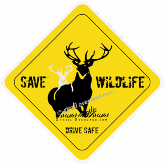 Save Wildlife, Wildlife Safety Awareness Reflector Stickers