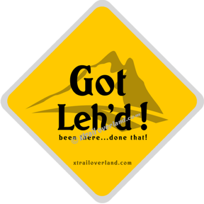 Got Leh'd? Reflector Stickers for Motorcycles, Jeeps, Cars & SUV's